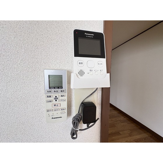 セキュリティ　来訪者確認！モニターフォン付き？