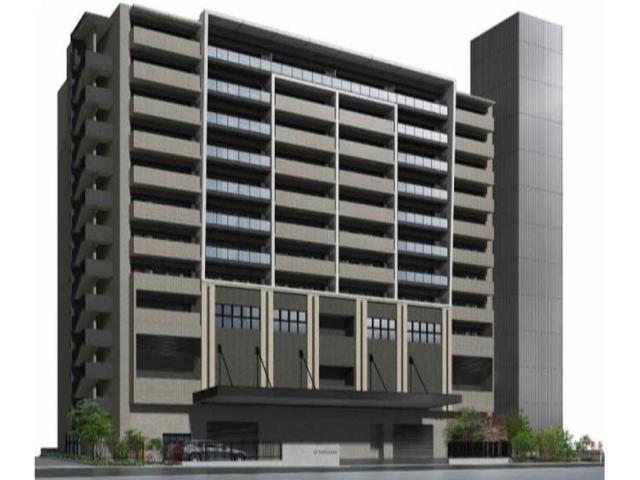 建物外観　完成模型図