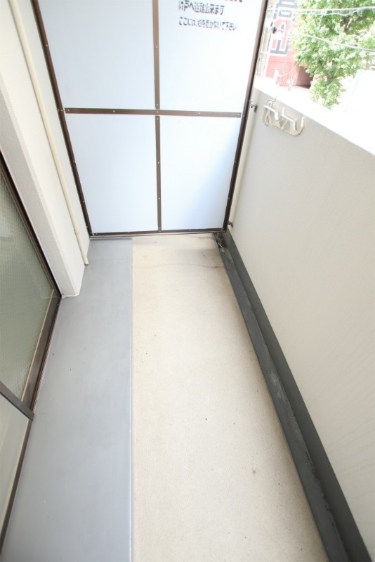 バルコニー　日当たりの良いバルコニーです！