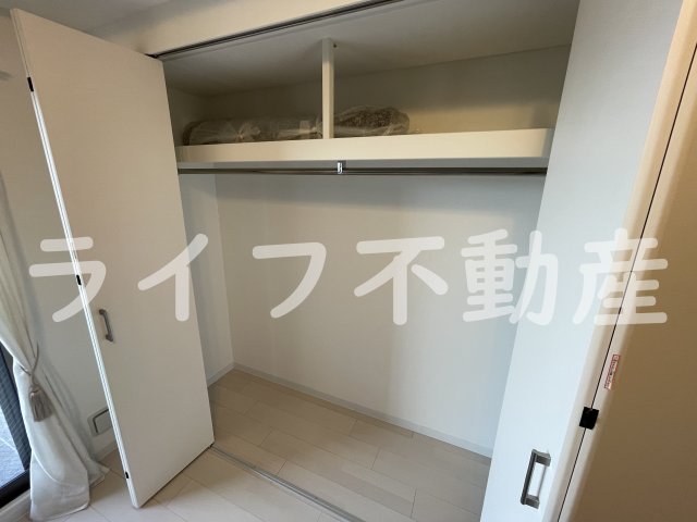 収納　大きなスペースがあり、収納には困りません