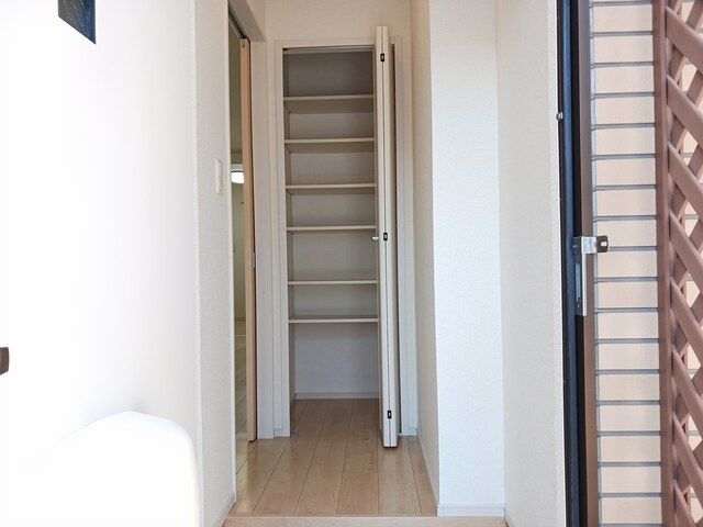 玄関　ゆったりとした玄関です