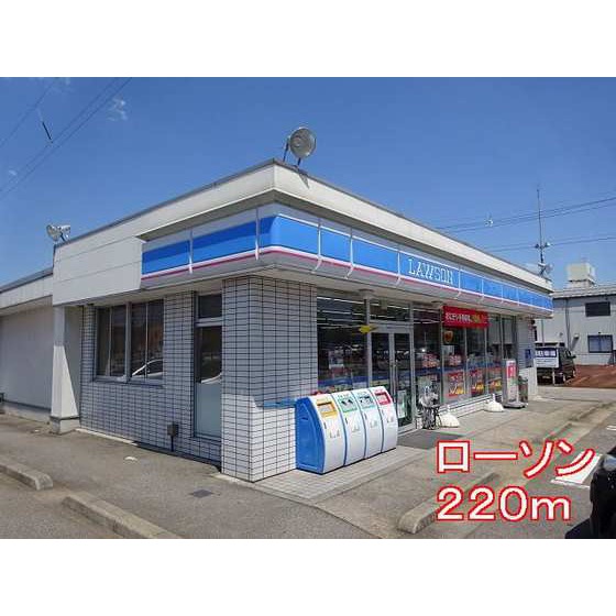 スーパー　ローソン（スーパー）まで220m