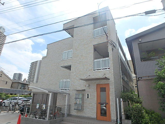 建物外観　２０１６年完成のオートロック付１Ｋマンションです！