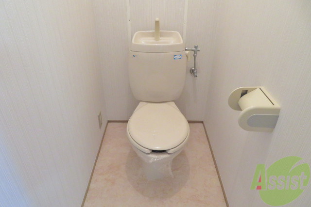 トイレ　トイレは広いので圧迫感がありません。