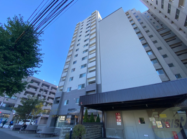 建物外観　札幌市中央区南１条東「レジディア南一条イースト」