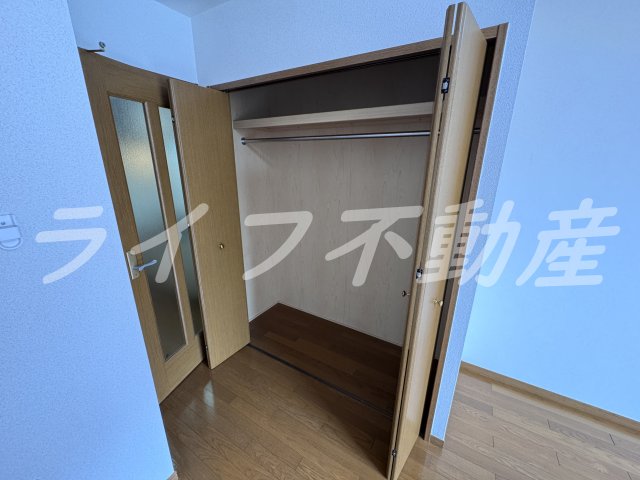 収納　たっぷりとした収納スペースです