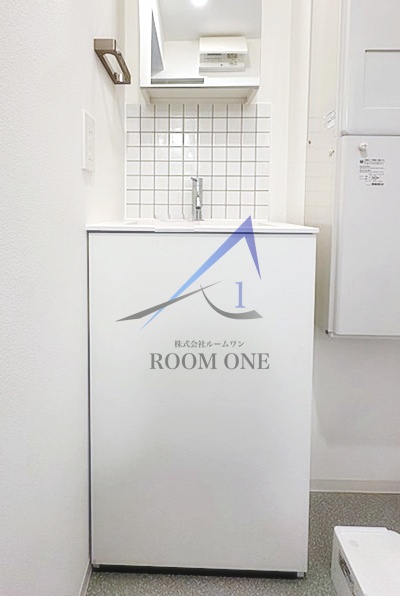 洗面設備　洗面台です。