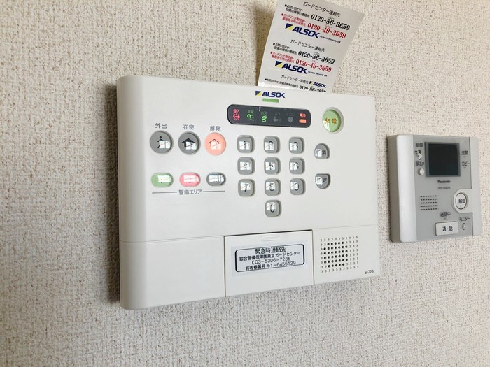 セキュリティ　ＡＬＳＯＫホームセキュリティ搭載