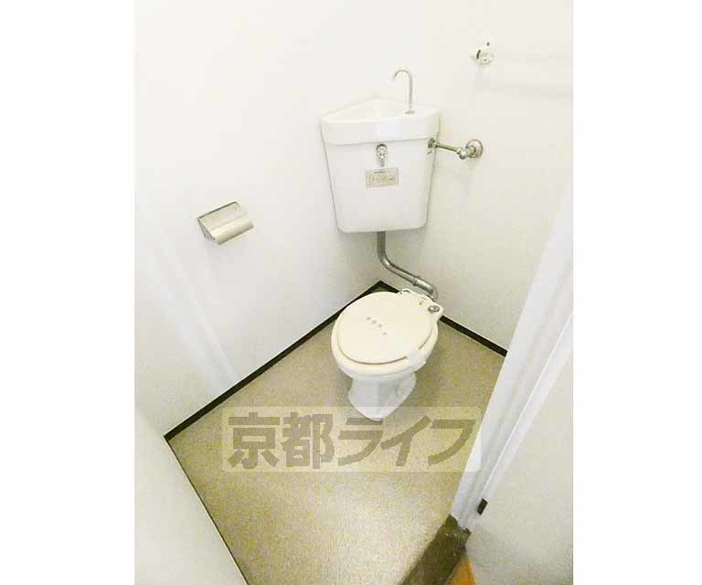 トイレ　すっきりとしたトイレ。