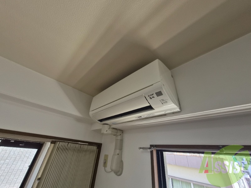 その他設備　エアコンが付いているので夏も冬も快適ですね～