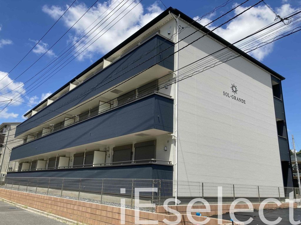 建物外観　経済的な都市ガスが利用可能！