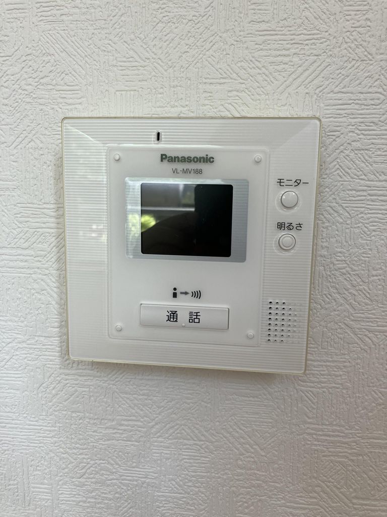 セキュリティ　モニター付きインターホン