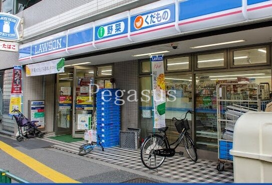コンビニ　ローソン本駒込五丁目店（コンビニ）まで452m