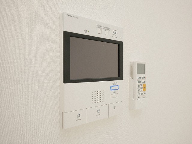 セキュリティ　モニター付きインターホンです