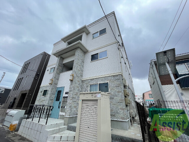 建物外観　仙台市若林区大和町３丁目「メルヴェイユ大和町」