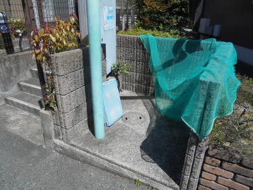 建物外観　ゴミステーション
