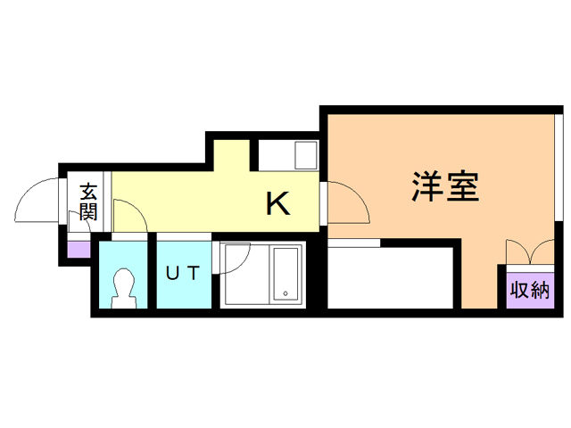 レオパレス幸の間取り