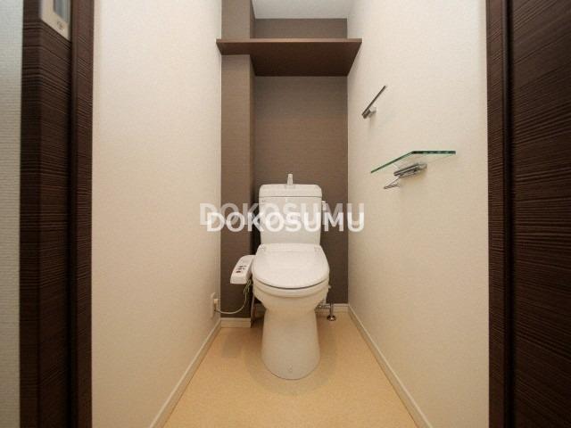 トイレ　毎日使う場所だからこそ、心地よさと清潔感にこだわりました。