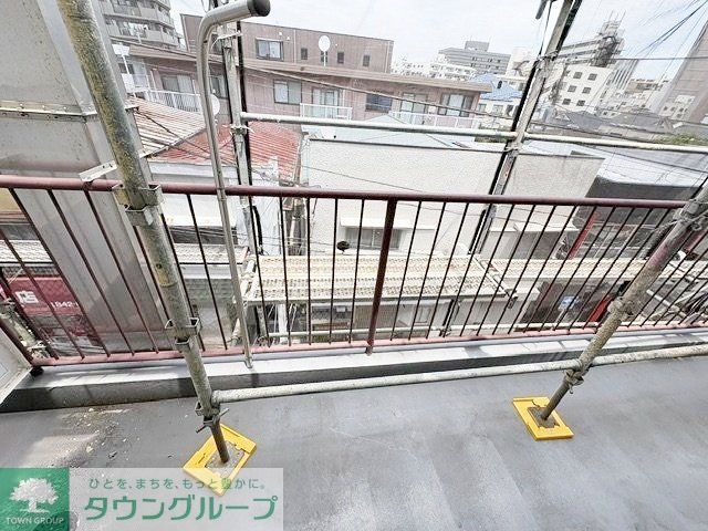 バルコニー　庭