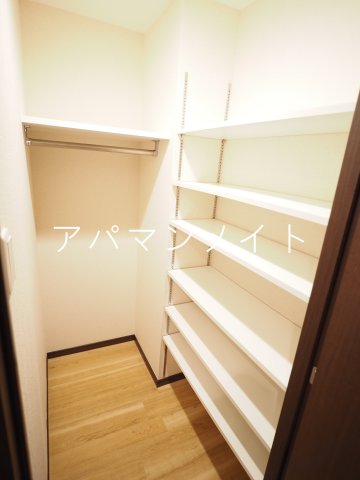 収納　収納のためのスペースです