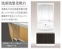 洗面設備　洗髪洗面化粧台（イメージ）