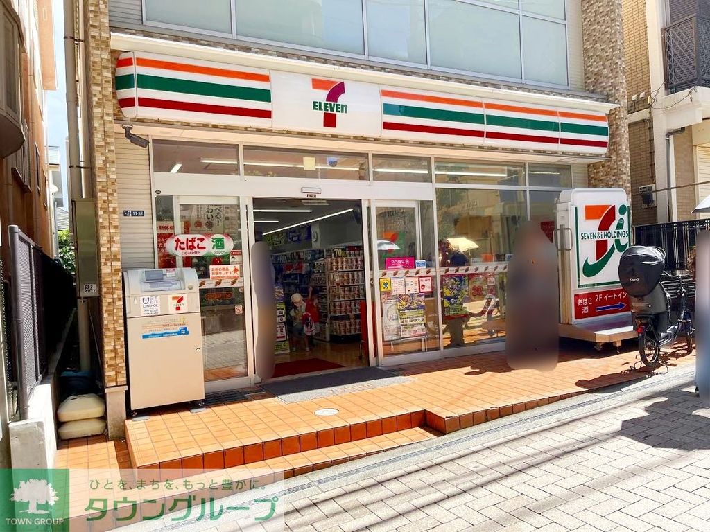 コンビニ　セブンイレブン藤沢片瀬海岸1丁目店（コンビニ）まで90m