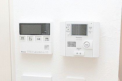 セキュリティ　モニター付きインターホンです♪