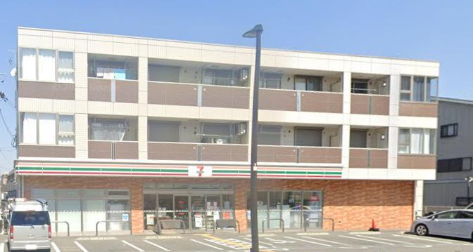 コンビニ　セブンイレブン 東大阪岩田町1丁目店（コンビニ）まで155m