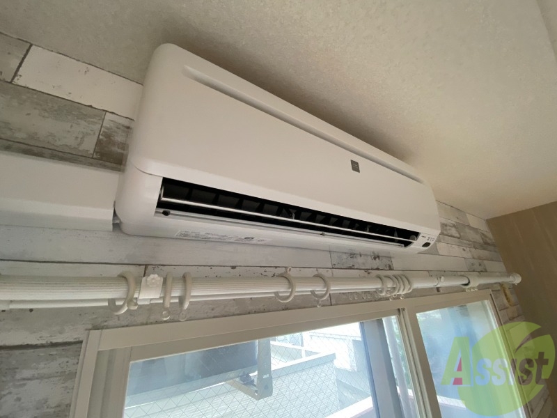 その他設備　エアコンがありますので夏でも快適に過ごせます！