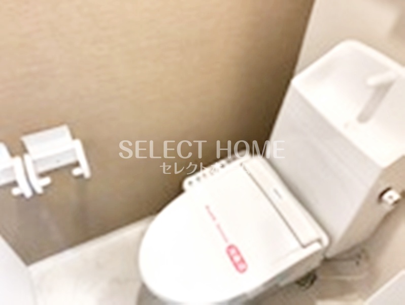 トイレ　ゆったりとした空間のトイレです