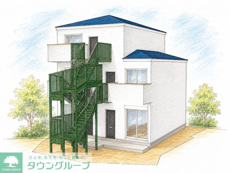 建物外観　防音仕様のQUIETシリーズ物件登場！！外観イメージイラス…