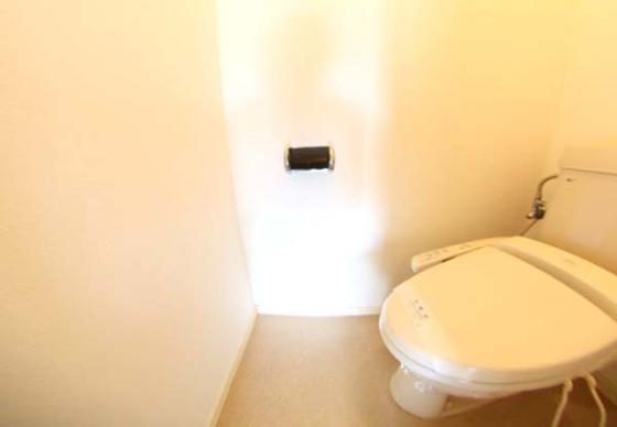 トイレ　ゆったりとした空間のトイレです