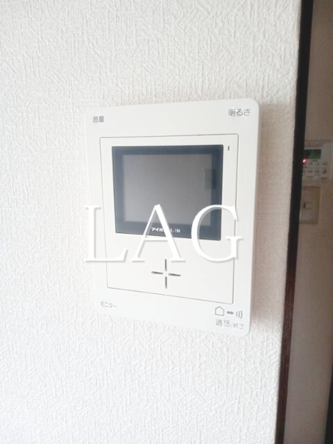 セキュリティ　モニター付インターホンです。
