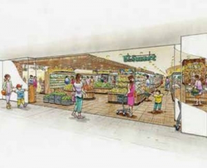 スーパー　ワイズマートシャポー市川店（スーパー）まで492m