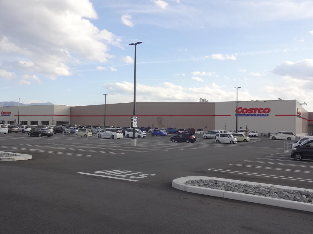 ショッピングセンター　コストコホールセール 南アルプス倉庫店（ショッピングセンター）まで1700m