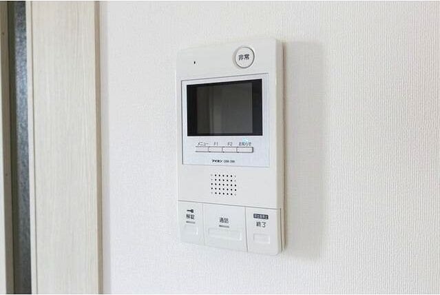 セキュリティ　モニター付きインターホンです