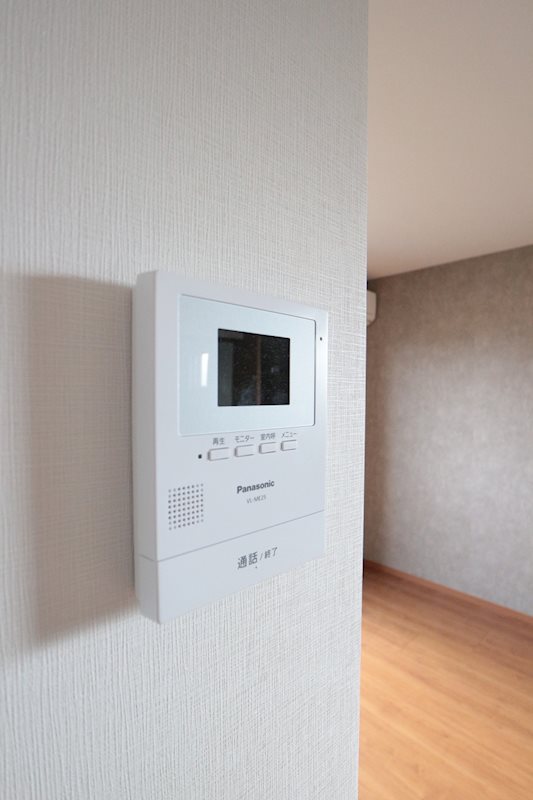 セキュリティ　モニターフォン付きでセキュリティもばっちりです。
