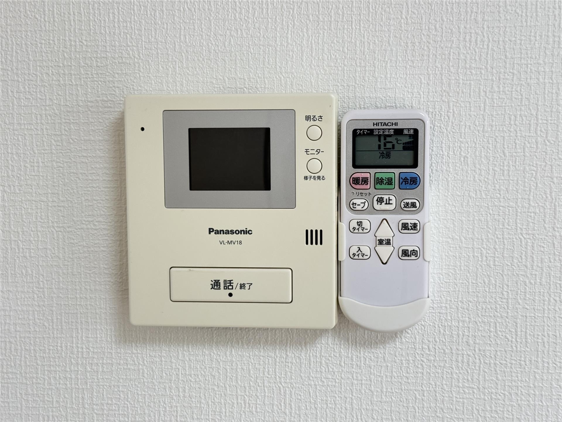 セキュリティ　来客にも安心のTVモニターホン♪