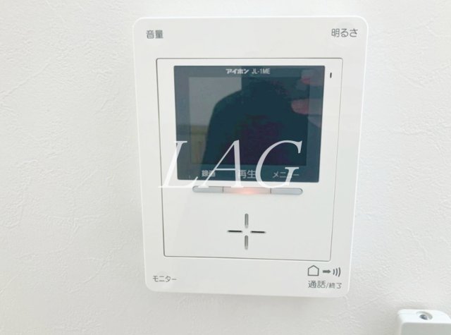 セキュリティ　モニター付インターホンです。