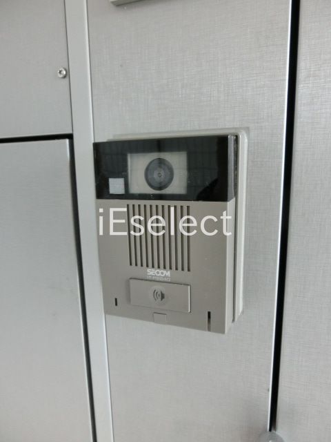 セキュリティ　防犯ＴＶモニター付きのドアホン。