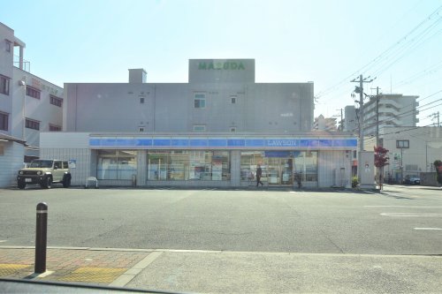 コンビニ　ローソン 長吉長原店（コンビニ）まで492m