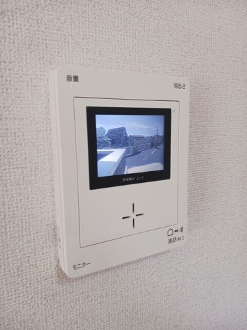 セキュリティ　モニター付きインターホンです