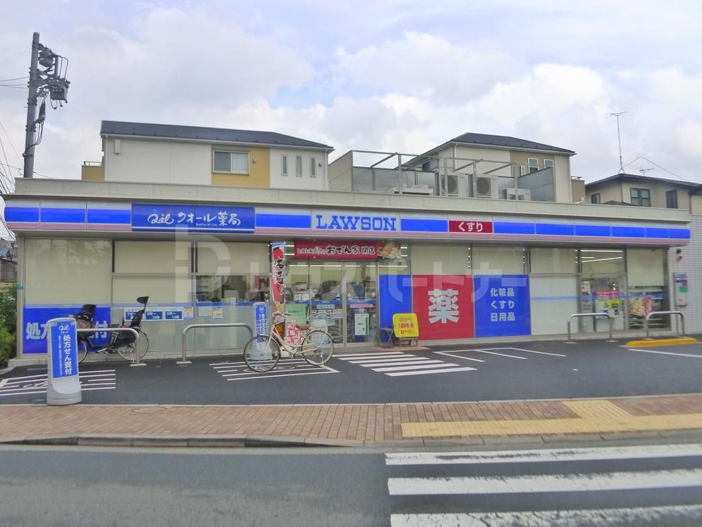 コンビニ　ローソン江戸川松江二丁目店（コンビニ）まで420m