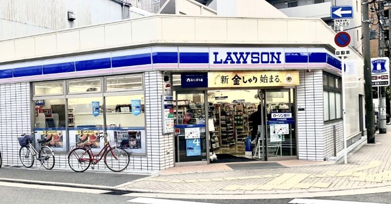 コンビニ　ローソン松ケ枝町店（コンビニ）まで61m