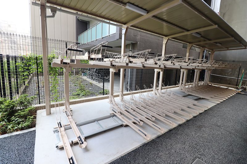 駐車場　駐輪場です。