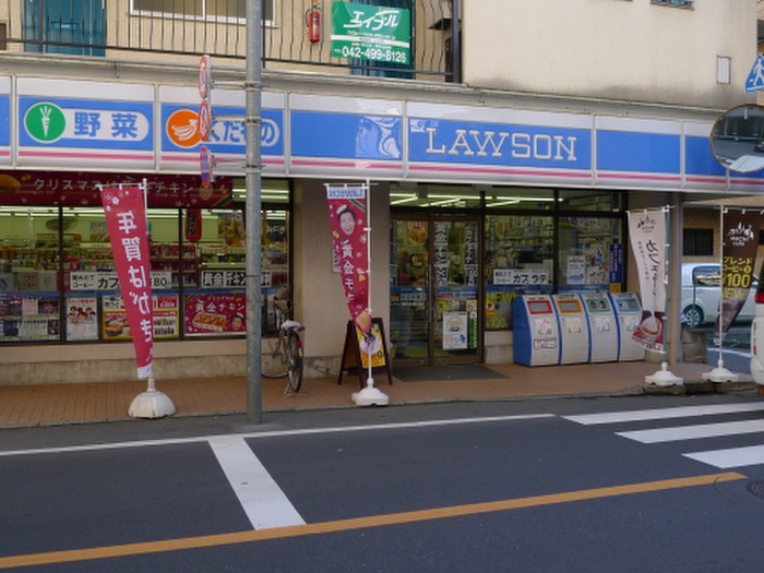 コンビニ　ローソン調布多摩川店（コンビニ）まで100m