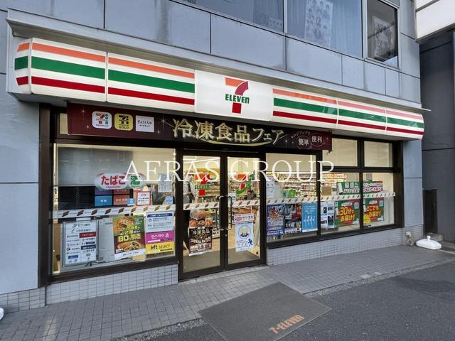 コンビニ　セブン-イレブン 中央区役所前店（コンビニ）まで96m