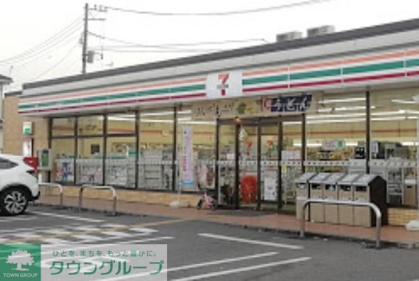 コンビニ　セブンイレブン鳩ヶ谷里中学校前店（コンビニ）まで500m