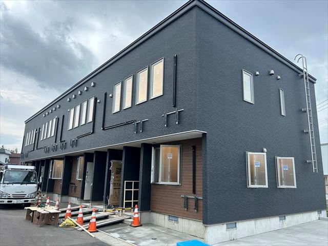 建物外観　2026年9月下旬完成予定！2026年10月入居開始！