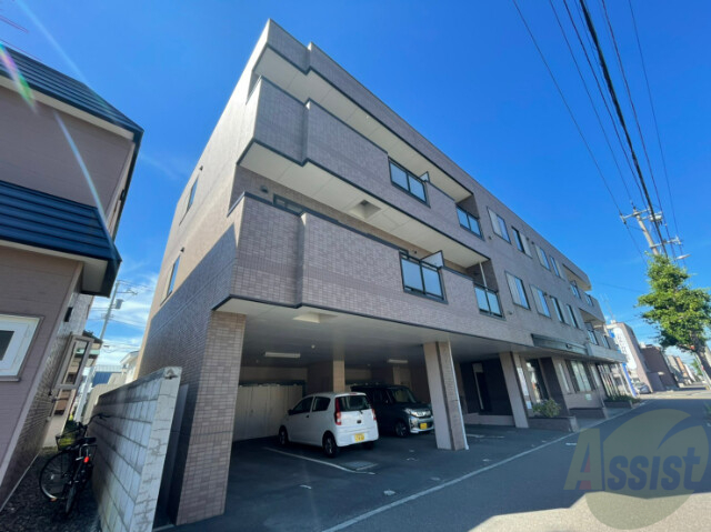 建物外観　札幌市北区新琴似１０条「Ｔｒｙ－Ｃｏｕｒｔ」
